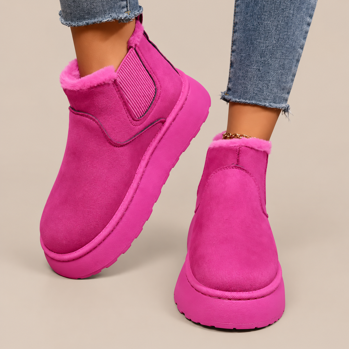 Sorelia | Gefütterte Winterstiefel Damen im Snowboot-Stil