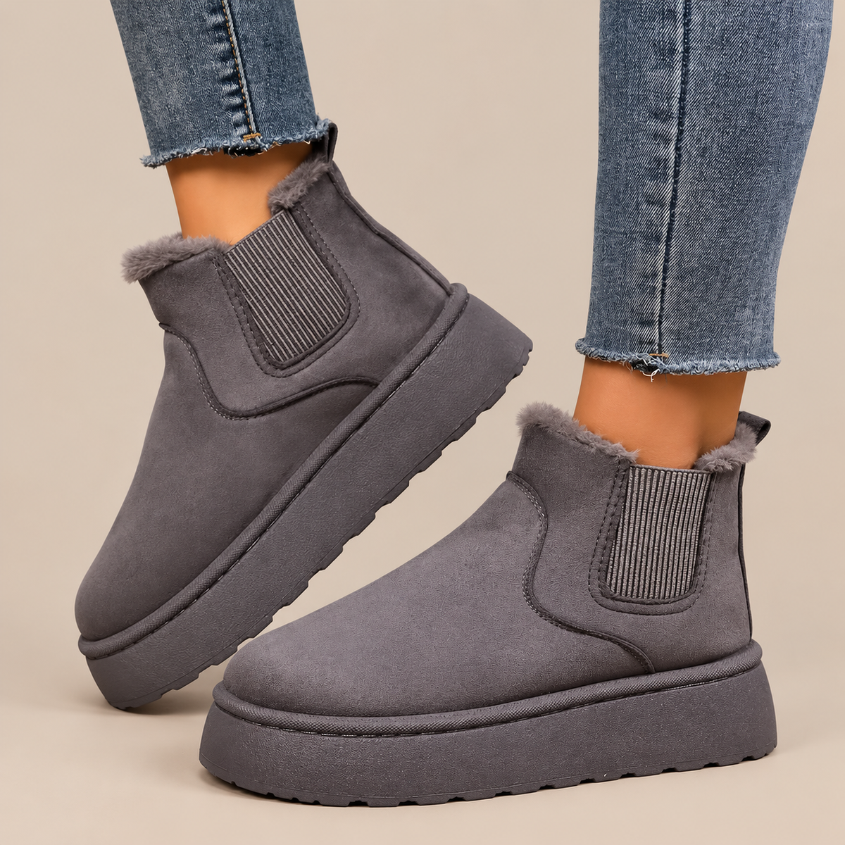 Sorelia | Gefütterte Winterstiefel Damen im Snowboot-Stil