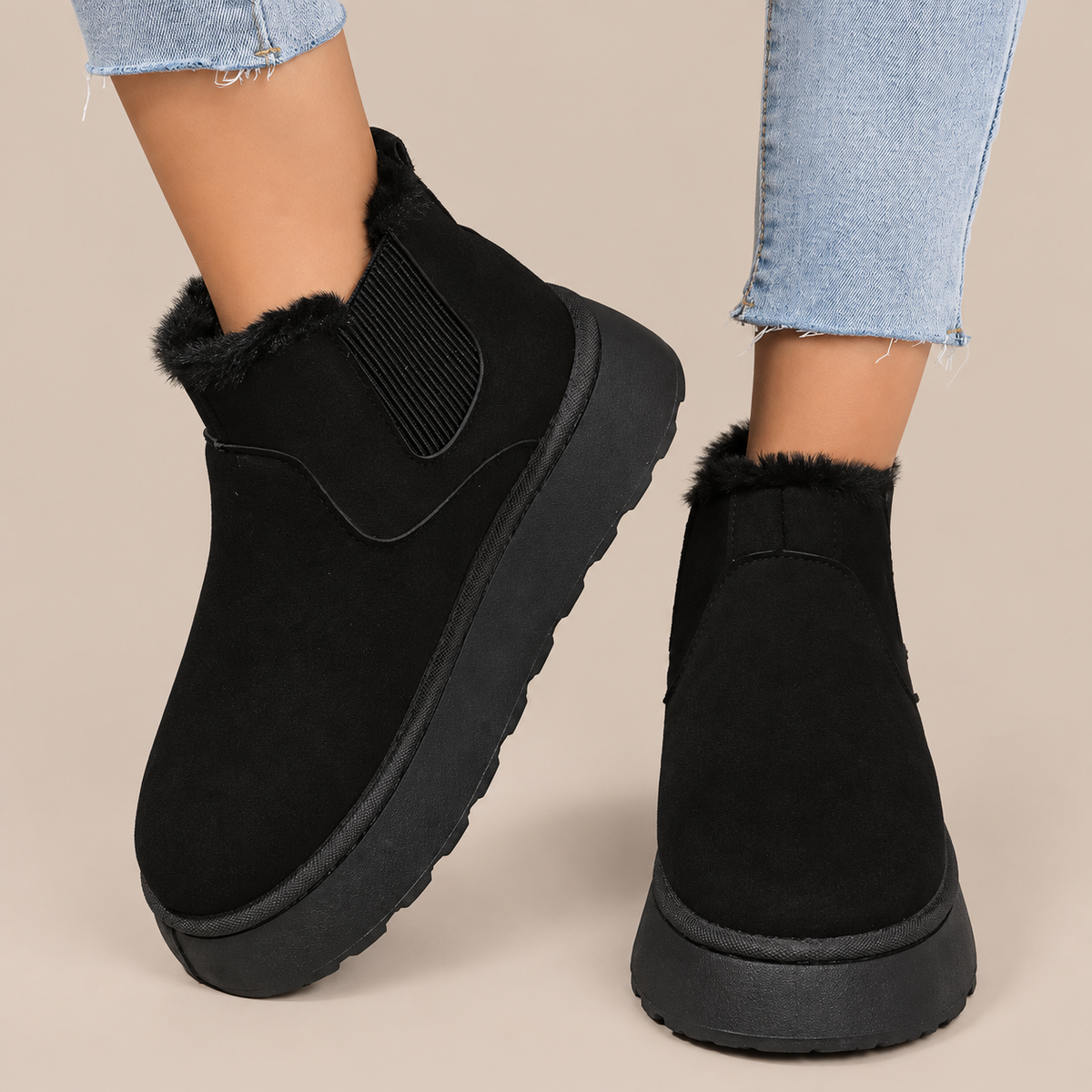Sorelia | Gefütterte Winterstiefel Damen im Snowboot-Stil