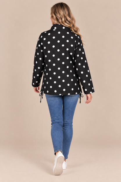 Elvianne | Regenjacke im Polkadot-Design