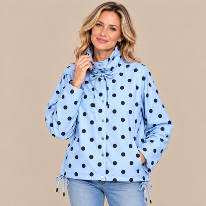 Elvianne | Regenjacke im Polkadot-Design