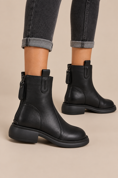 Emie | Chelsea Boots Damen mit elegantem Blockabsatz
