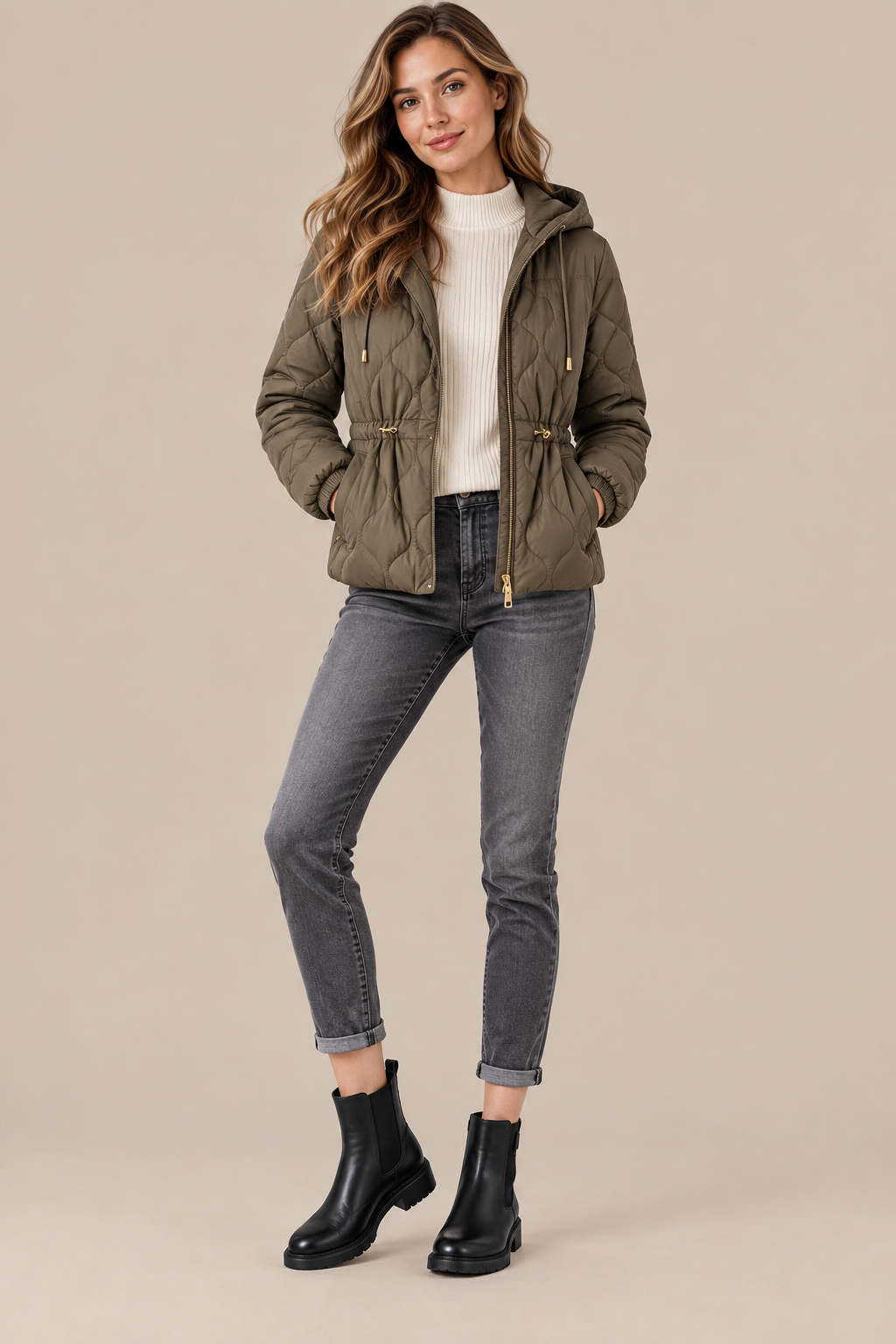 Emie | Chelsea Boots Damen mit elegantem Blockabsatz