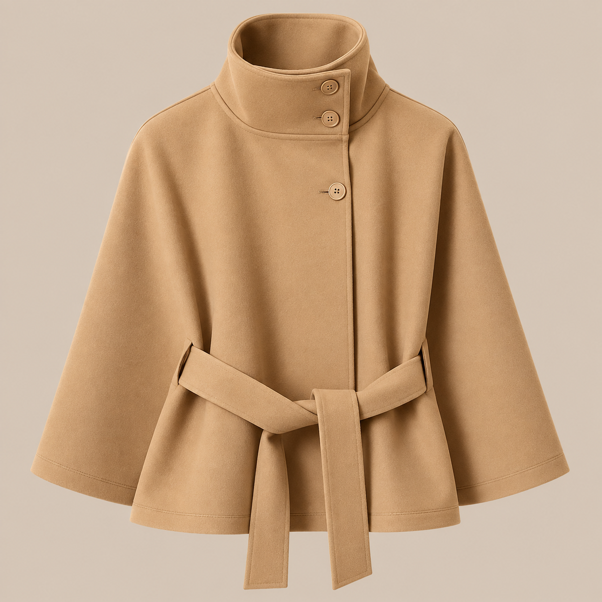Esther | Trenchcoat Damen Kurz mit Bindegürtel