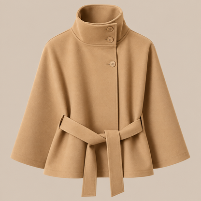 Esther | Trenchcoat Damen Kurz mit Bindegürtel