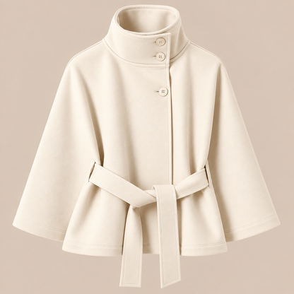 Esther | Trenchcoat Damen Kurz mit Bindegürtel