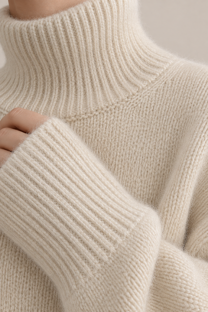 Evelina | Lässiger Rollkragenpullover für Damen