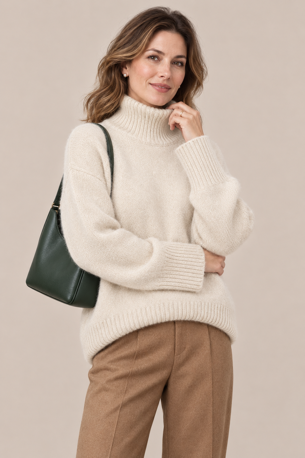 Evelina | Lässiger Rollkragenpullover für Damen