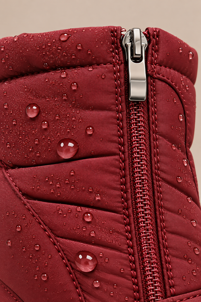 Fatima | Winterstiefel Damen mit warmem Futter und Profilsohle