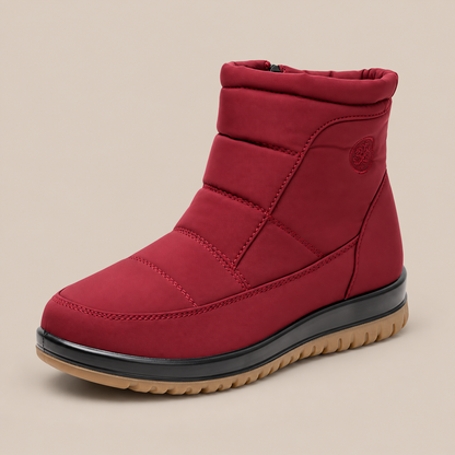 Fatima | Winterstiefel Damen mit warmem Futter und Profilsohle