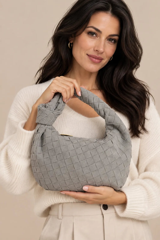 Felly | Geflochtene Mini-Handtasche