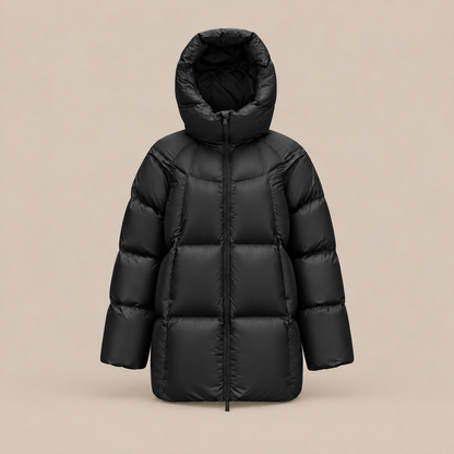 Flora | Steppjacke Damen mit hohem Kragen