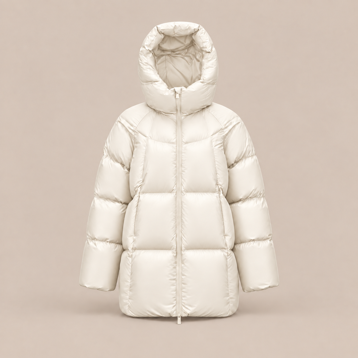 Flora | Steppjacke Damen mit hohem Kragen