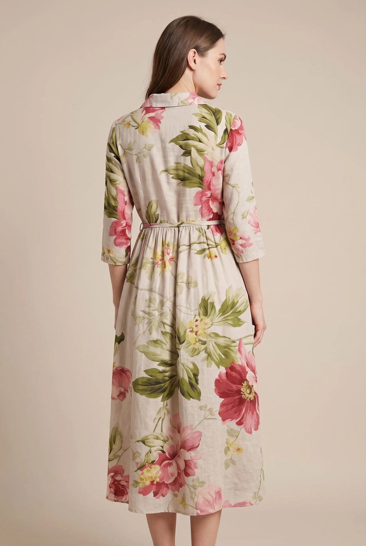 Floralee | Buntes Blumenkleid Im Vintage-Stil
