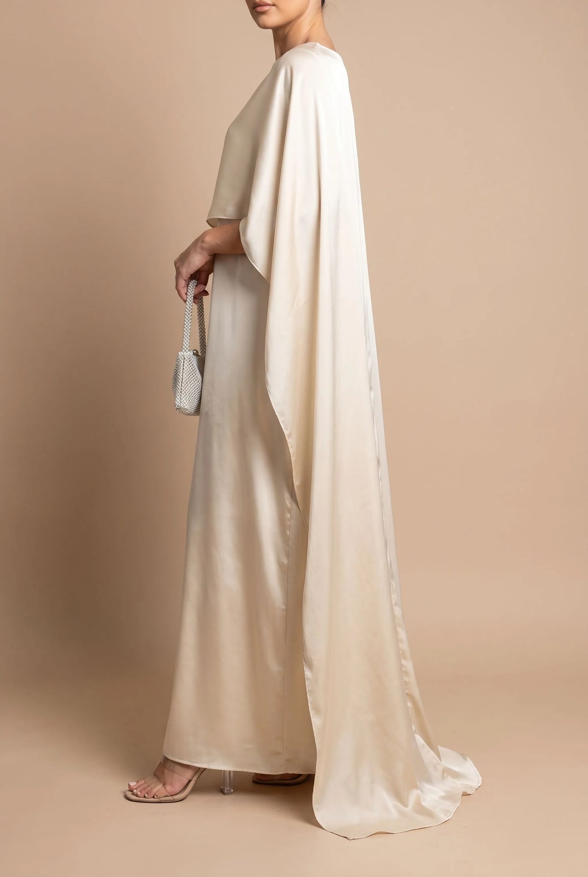 Flowia | Festliches Fließendes Maxikleid