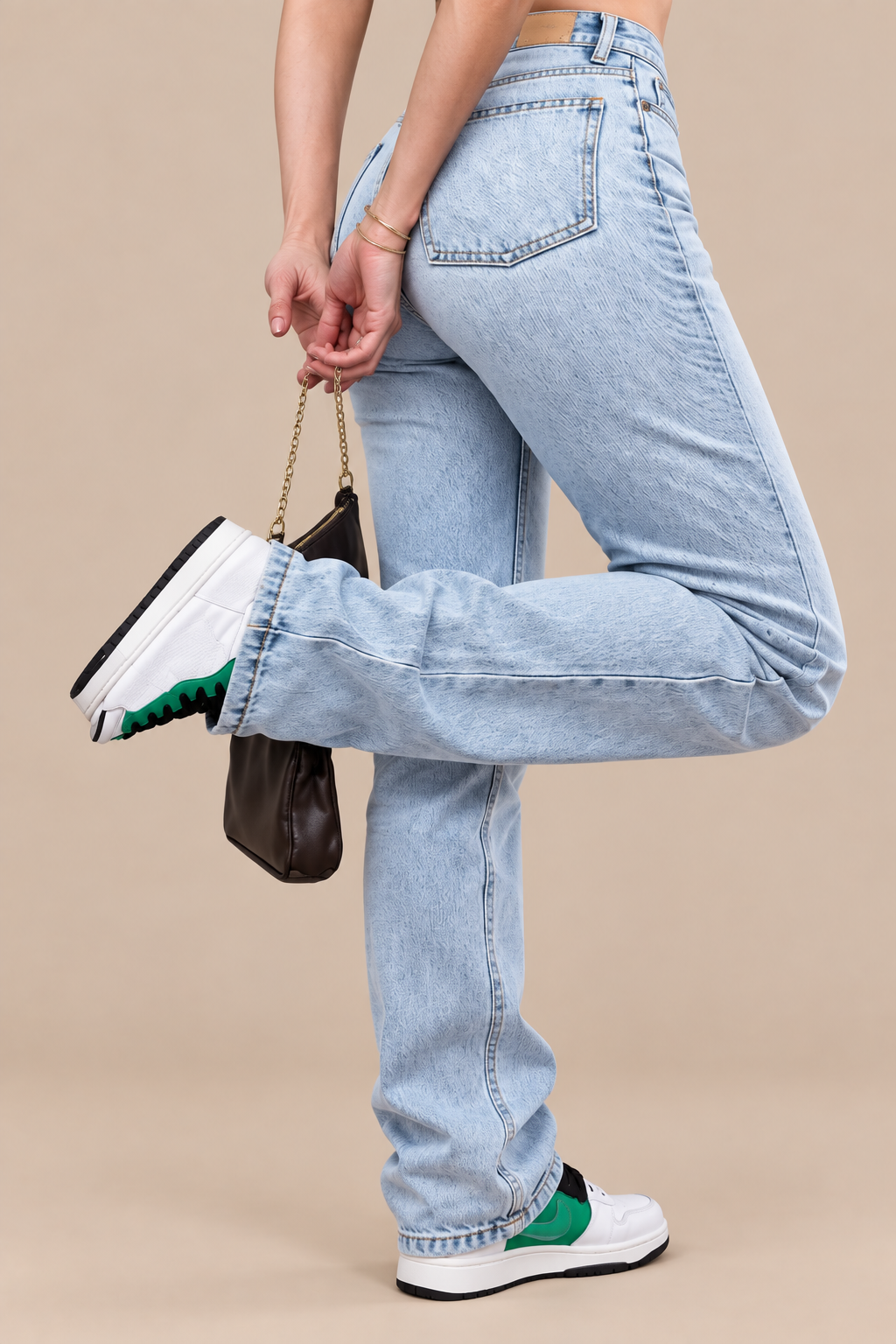 Frelyn | Jeans Damen mit geradem Bein und hoher Taille