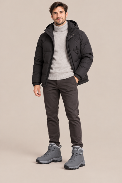 Frostek | Gefütterte Winterstiefel Für Herren