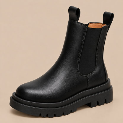 Genevie | Chelsea Boots Damen mit Profilsohle