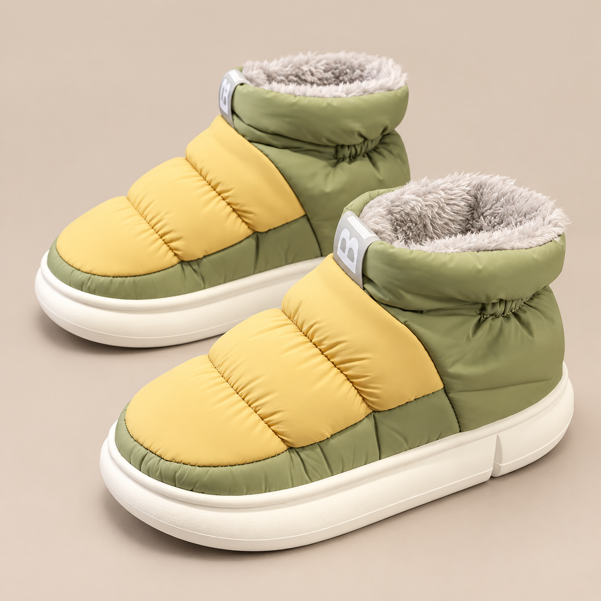 Gino | Winterstiefel Herren mit warmem Futter und Plateausohle