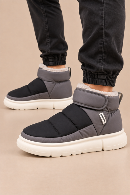 Gino | Winterstiefel Herren mit warmem Futter und Plateausohle