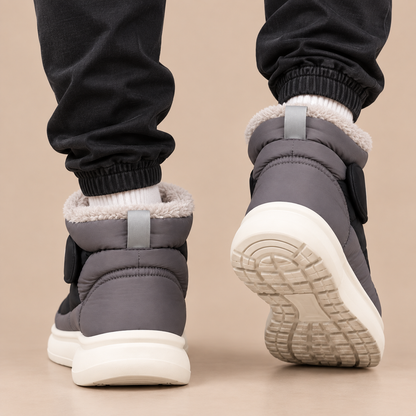 Gino | Winterstiefel Herren mit warmem Futter und Plateausohle