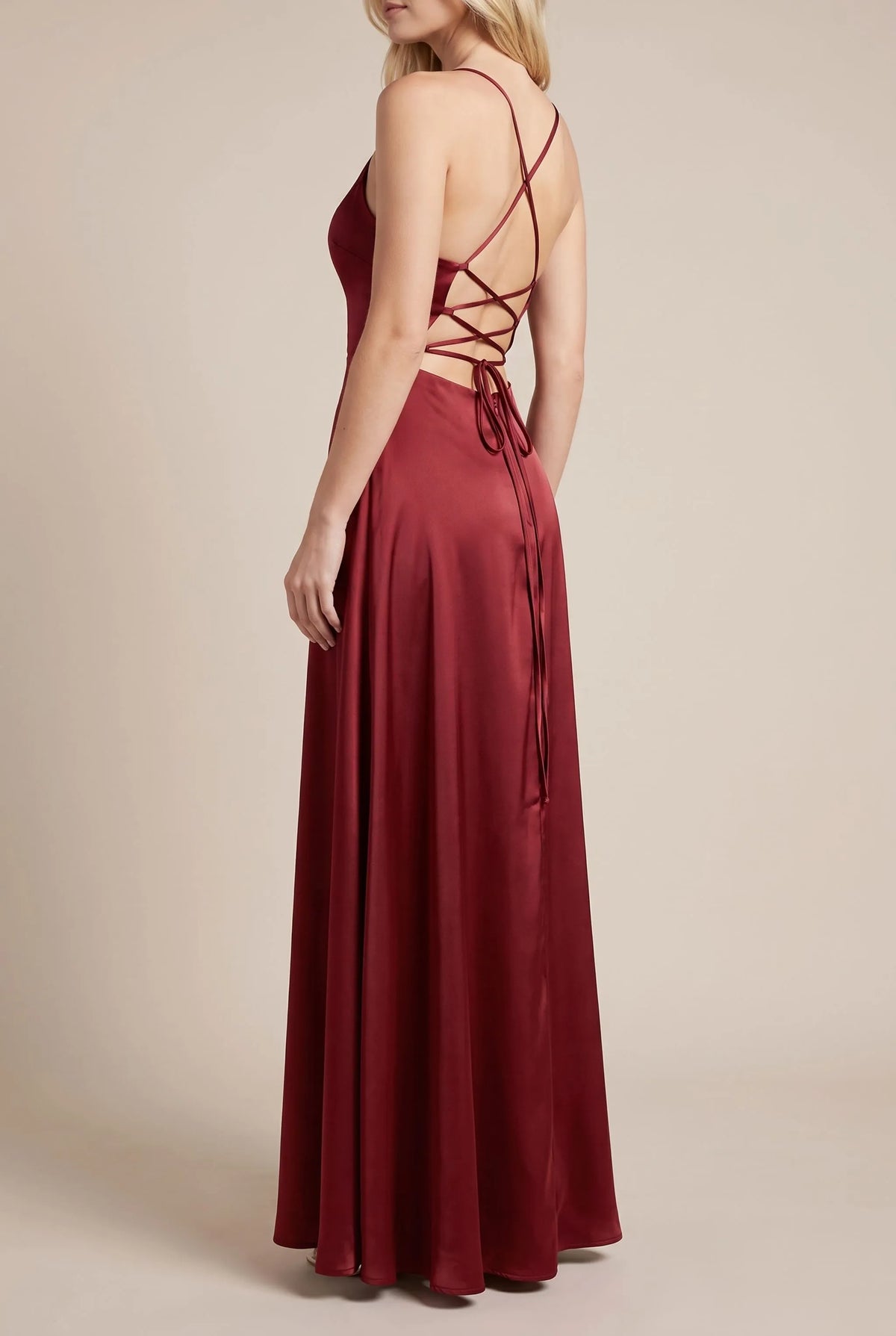 Gleamore | Ärmelloses Bodenlanges Sommer Abendkleid
