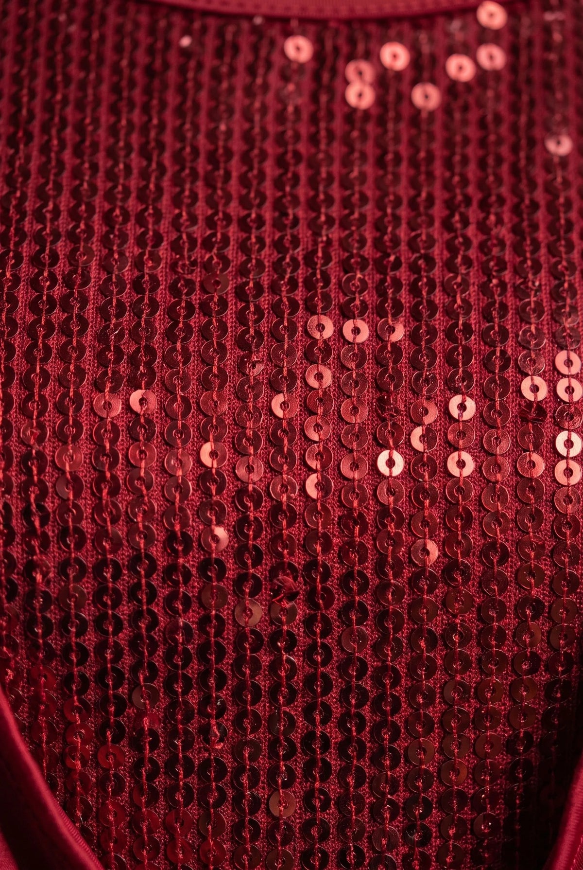 GlimmerTop | Damenoberteil Mit Paillettenbesatz