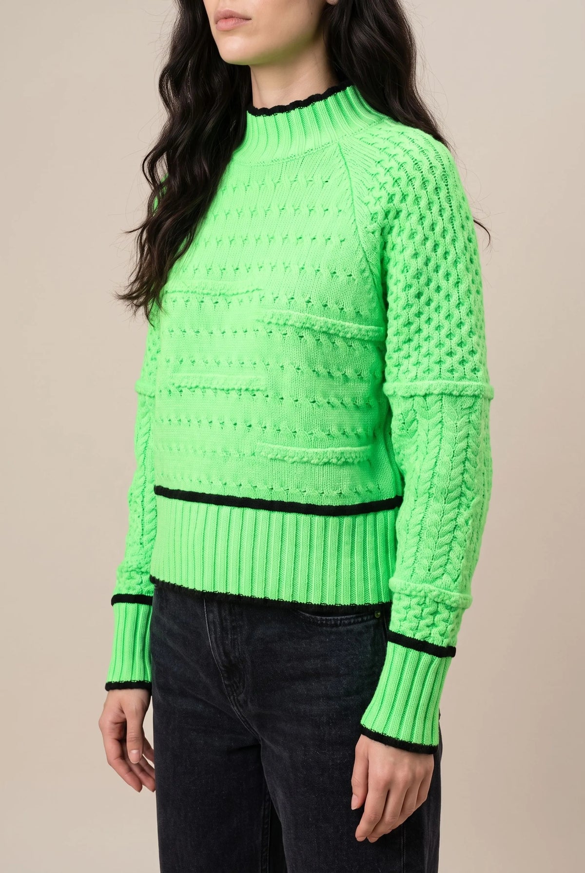 Grevena | Eleganter Damenpullover Mit Zopfmuster