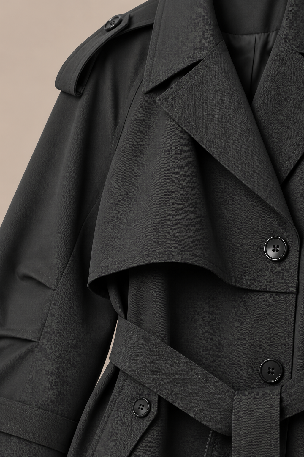 Issa | Trenchcoat Damen Lang mit Bindegürtel