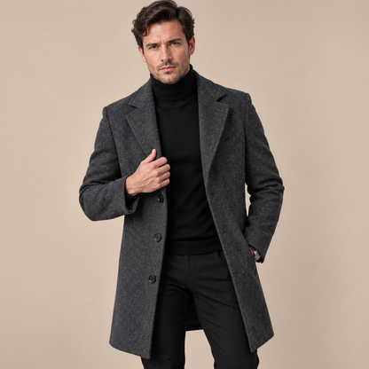 Ivan | Trenchcoat Herren mit Reverskragen