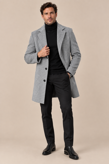 Ivan | Trenchcoat Herren mit Reverskragen