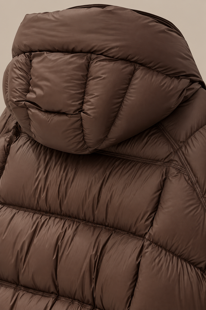 Jackie | Steppjacke Damen mit Kapuze und kurzem Schnitt