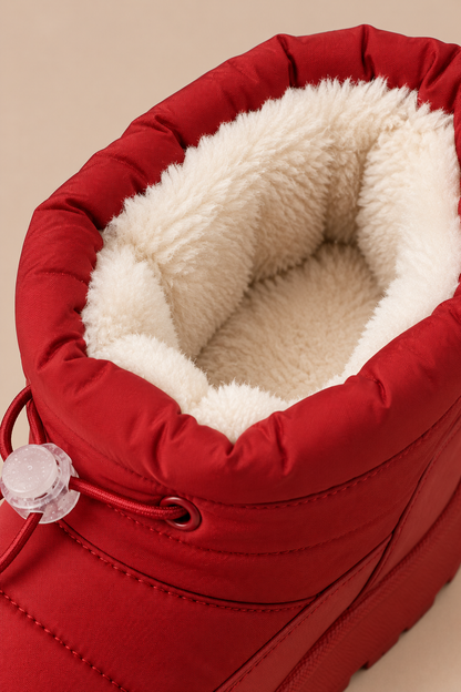 Janeth | Winterstiefel Damen mit warmem Futter und Plateausohle