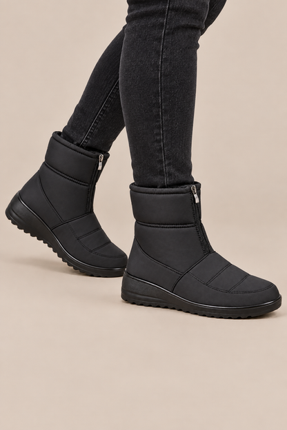 Jennelyn | Winterstiefel Damen mit warmem Futter und Profilsohle
