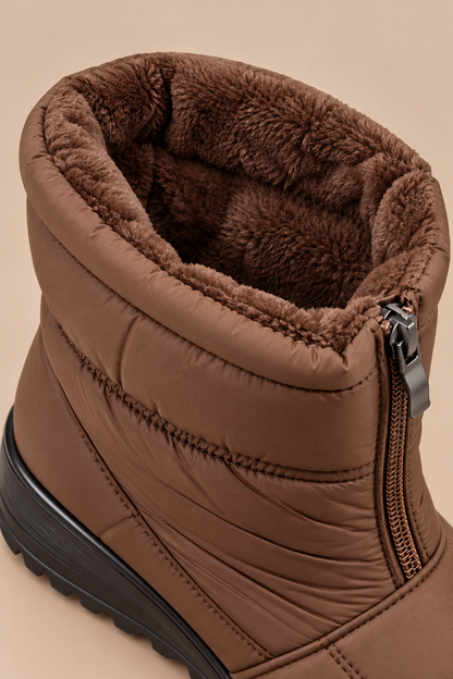 Jennelyn | Winterstiefel Damen mit warmem Futter und Profilsohle