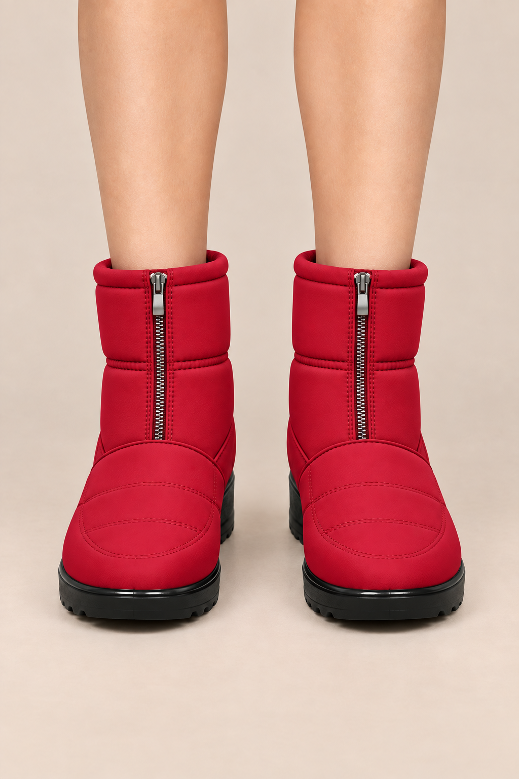 Jennelyn | Winterstiefel Damen mit warmem Futter und Profilsohle