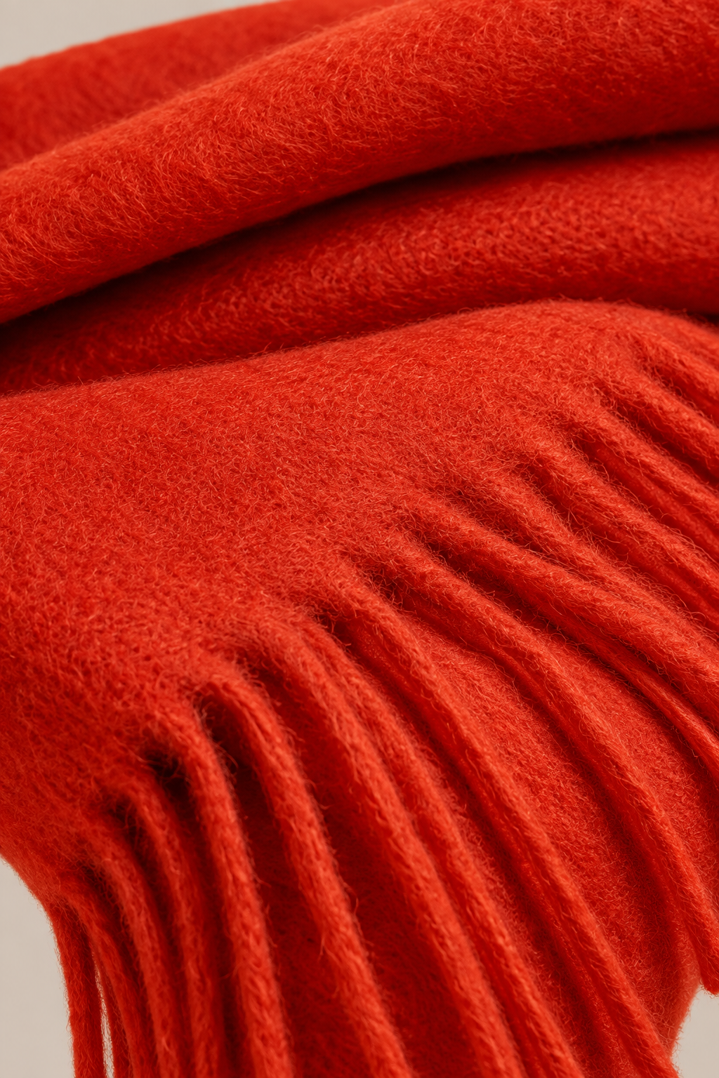 Jenniffer | Eleganter Wollschal Damen mit Fransen