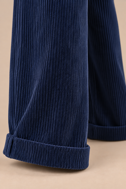 Jeralyn | Cordhose Damen mit Karottenschnitt und Corduroy-Struktur