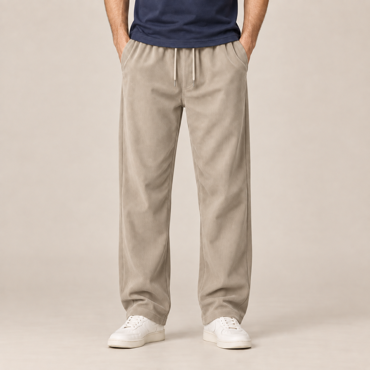 Jerico | Cordhose Herren mit geradem Bein und Corduroy-Struktur