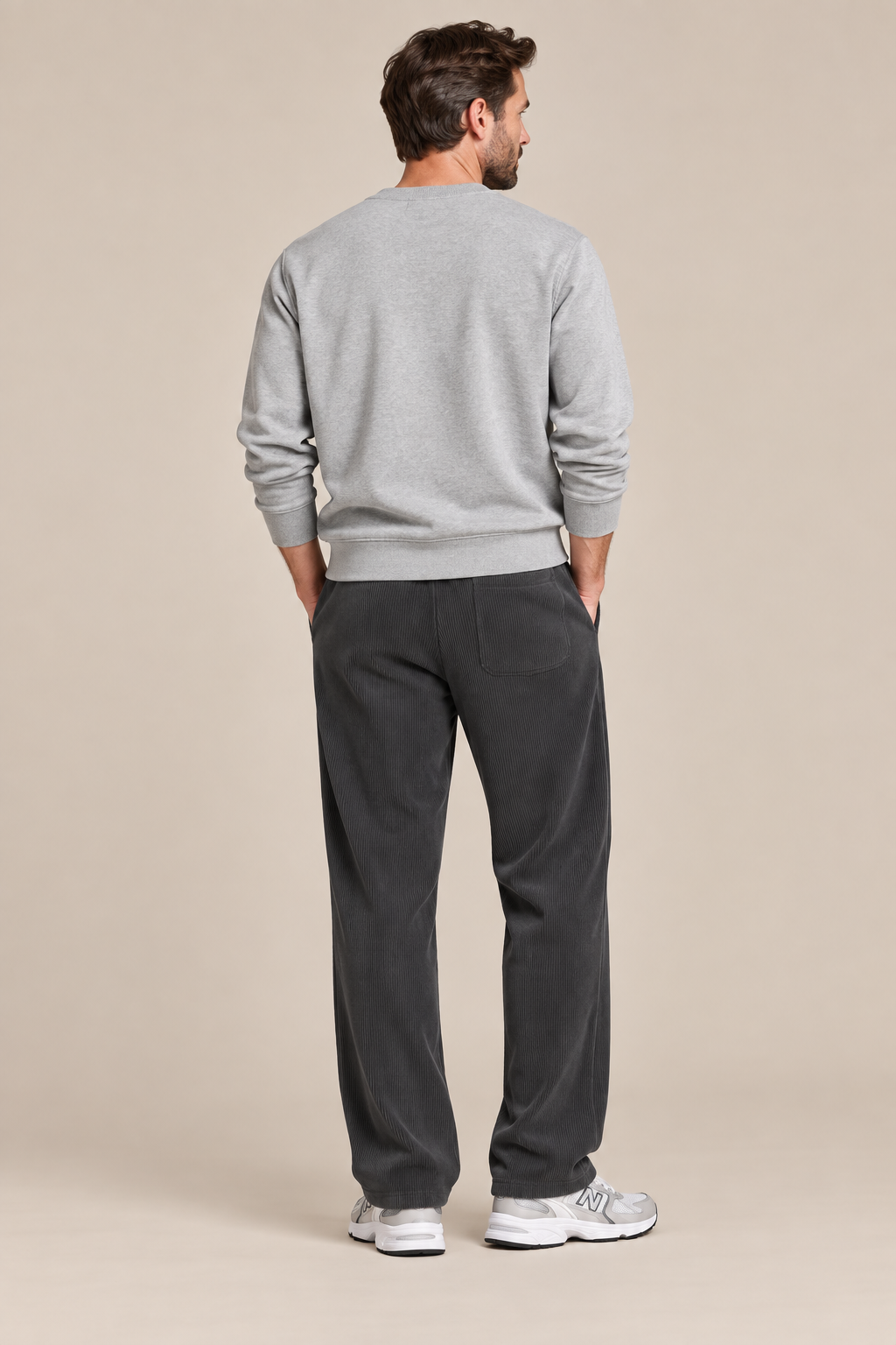 Jerico | Cordhose Herren mit geradem Bein und Corduroy-Struktur