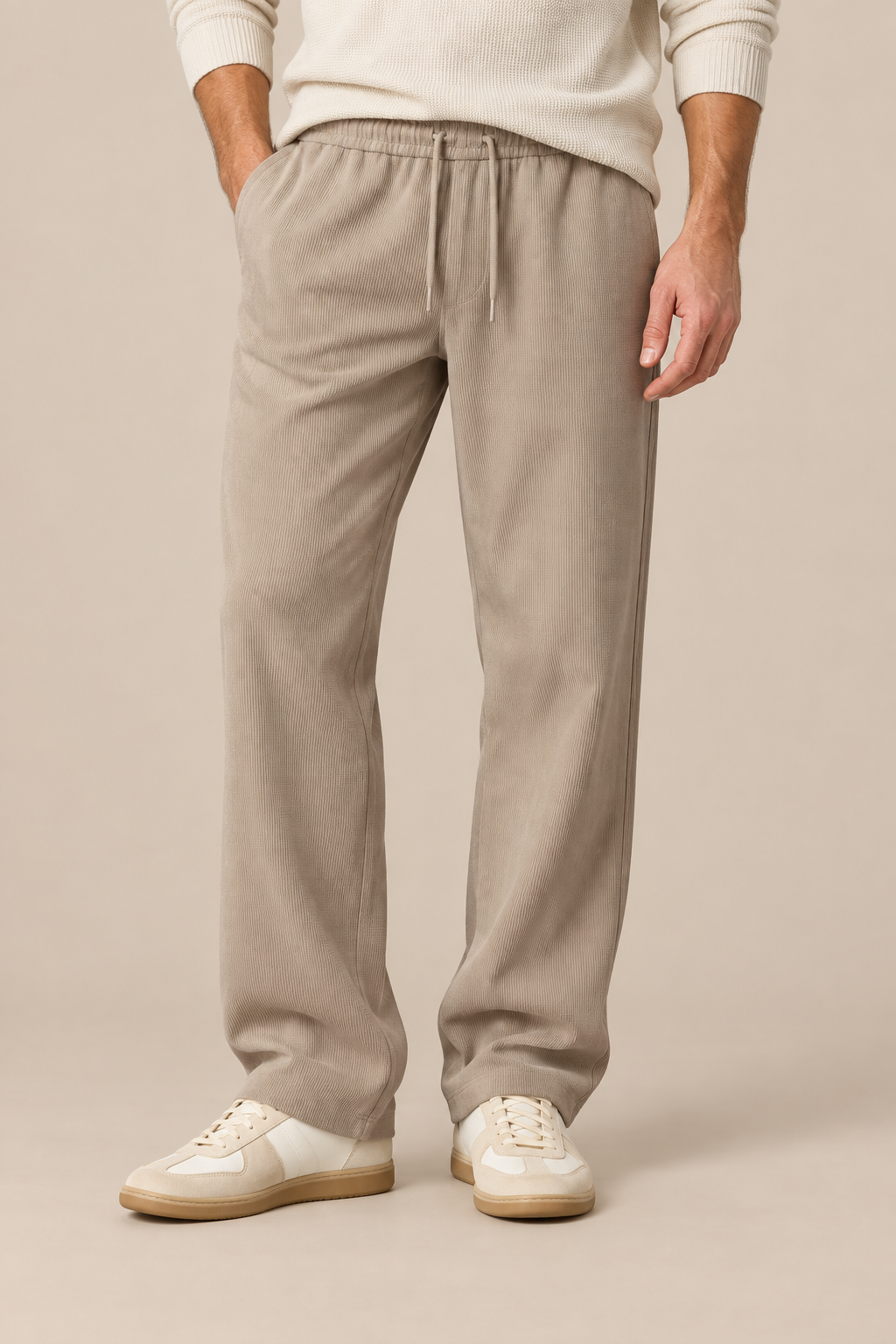 Jerico | Cordhose Herren mit geradem Bein und Corduroy-Struktur
