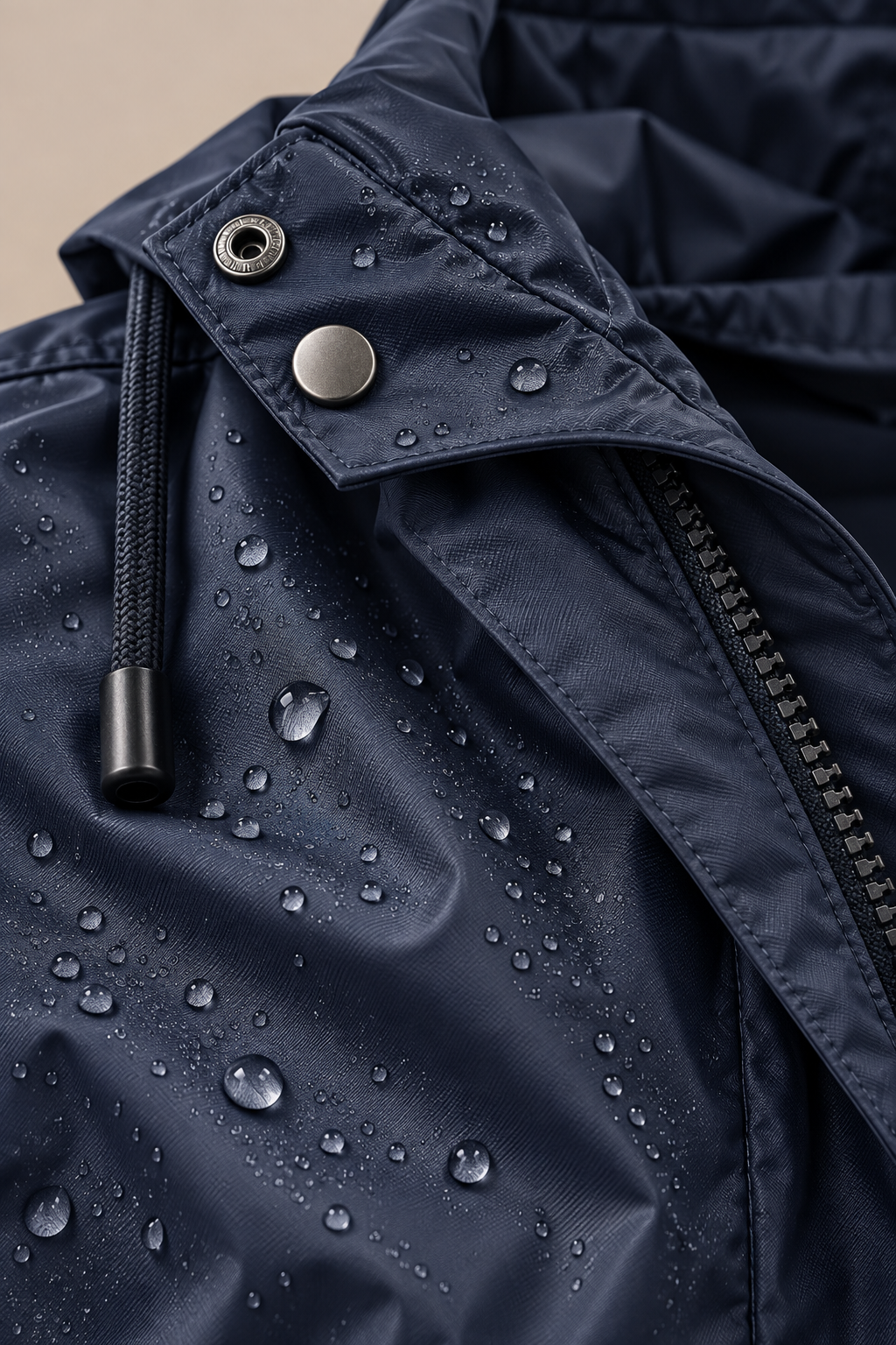 Jodissa | Lange wasserdichte Regenjacke für Damen