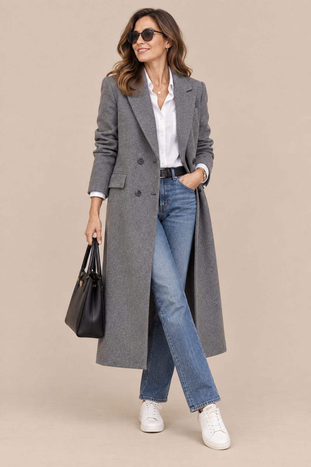Karina | Trenchcoat für Damen lang und elegant