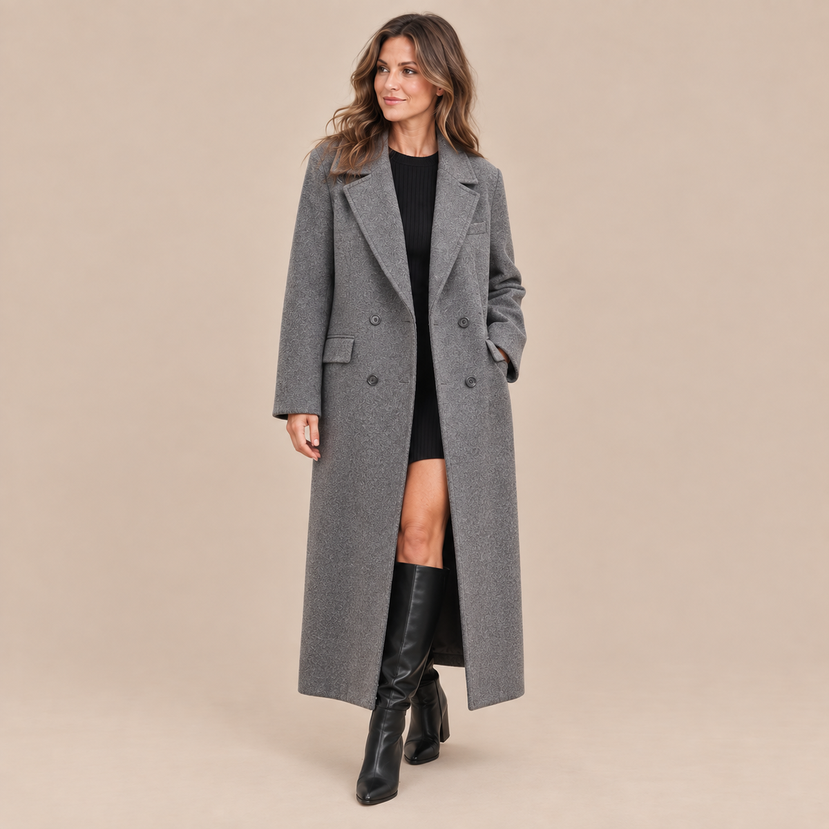 Karina | Trenchcoat für Damen lang und elegant