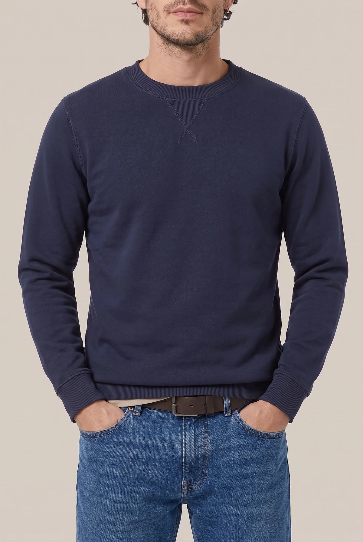 Keston | Klassisches Sweatshirt Mit Rundhalsausschnitt
