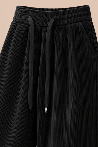 Kianna | Cordhose Damen mit weitem Bein und Kordelzug