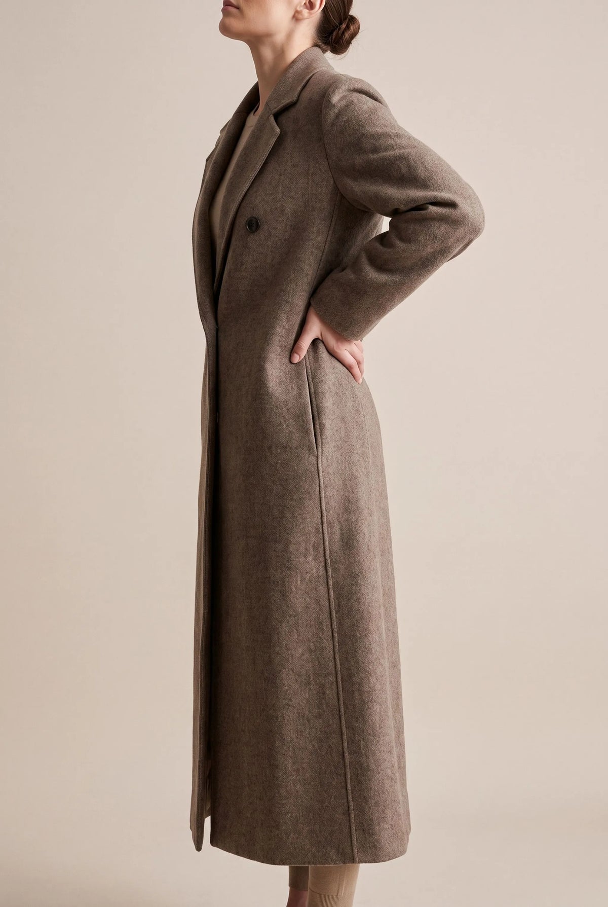 KlarisCoat | Klassischer Langer Damenmantel
