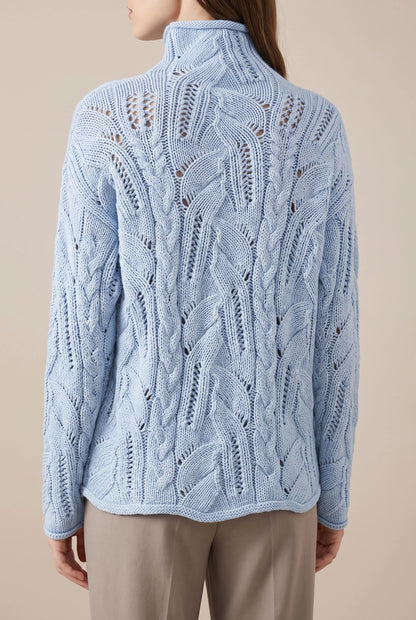 KnitCloud | Lässiger Rollkragenpullover Für Damen