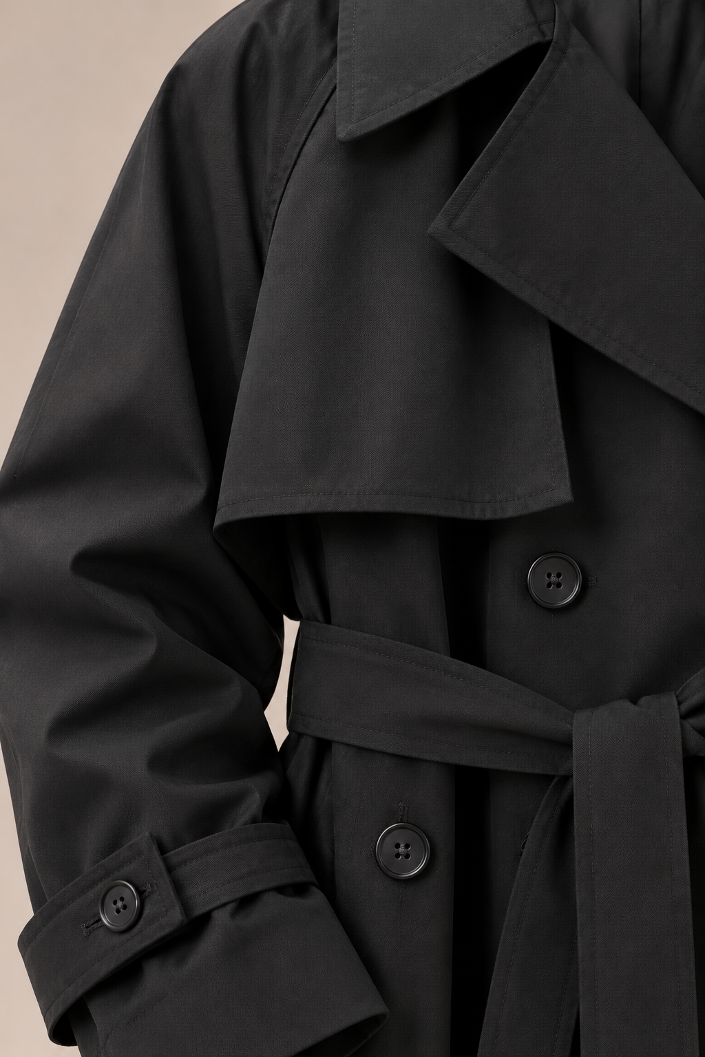 Lemuel | Trenchcoat Herren Lang mit klassischem Revers