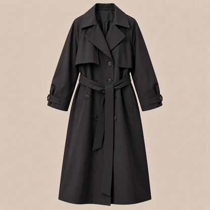 Lemuel | Trenchcoat Herren Lang mit klassischem Revers